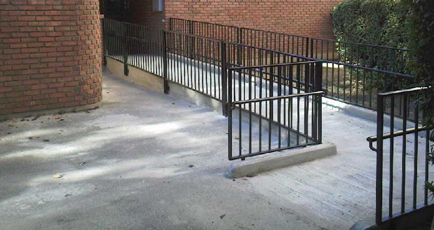 barrières métalliques